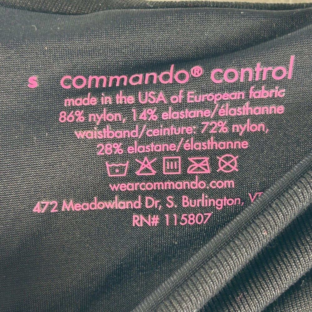 Commando Control Black Shaping Leggings Size S Eu… - image 3